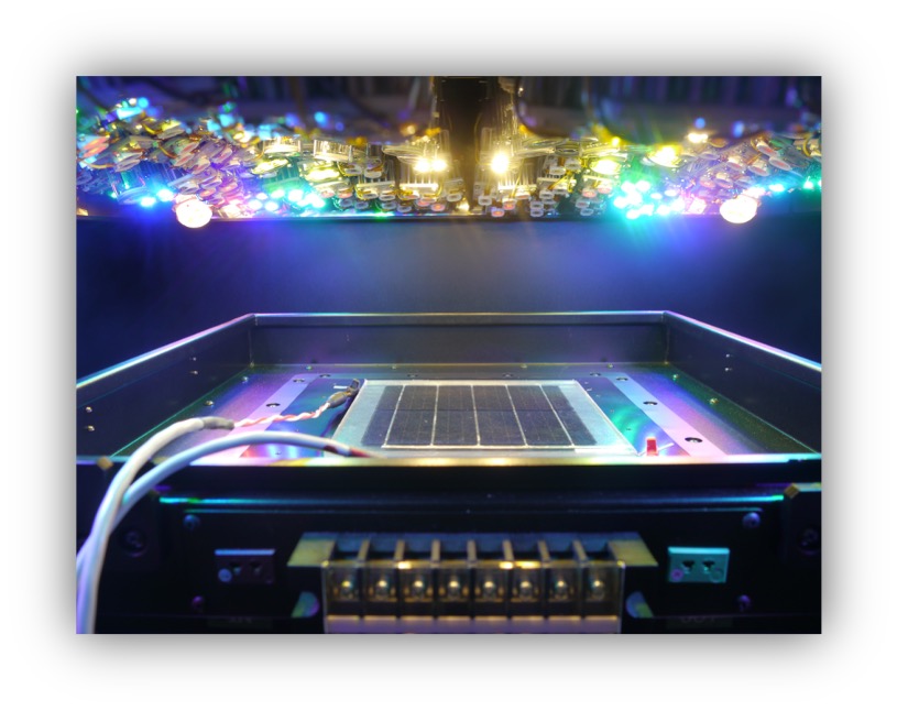 図２　波長可変LEDソーラーシミュレータ